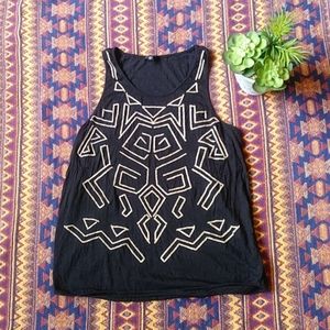 Lucky Brand Embroidered Tank